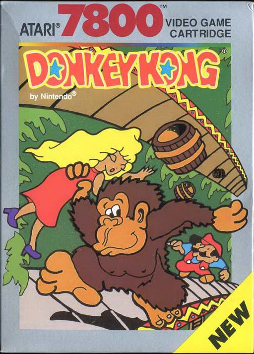 Donkey Kong (Europe) 7800 Game Cover